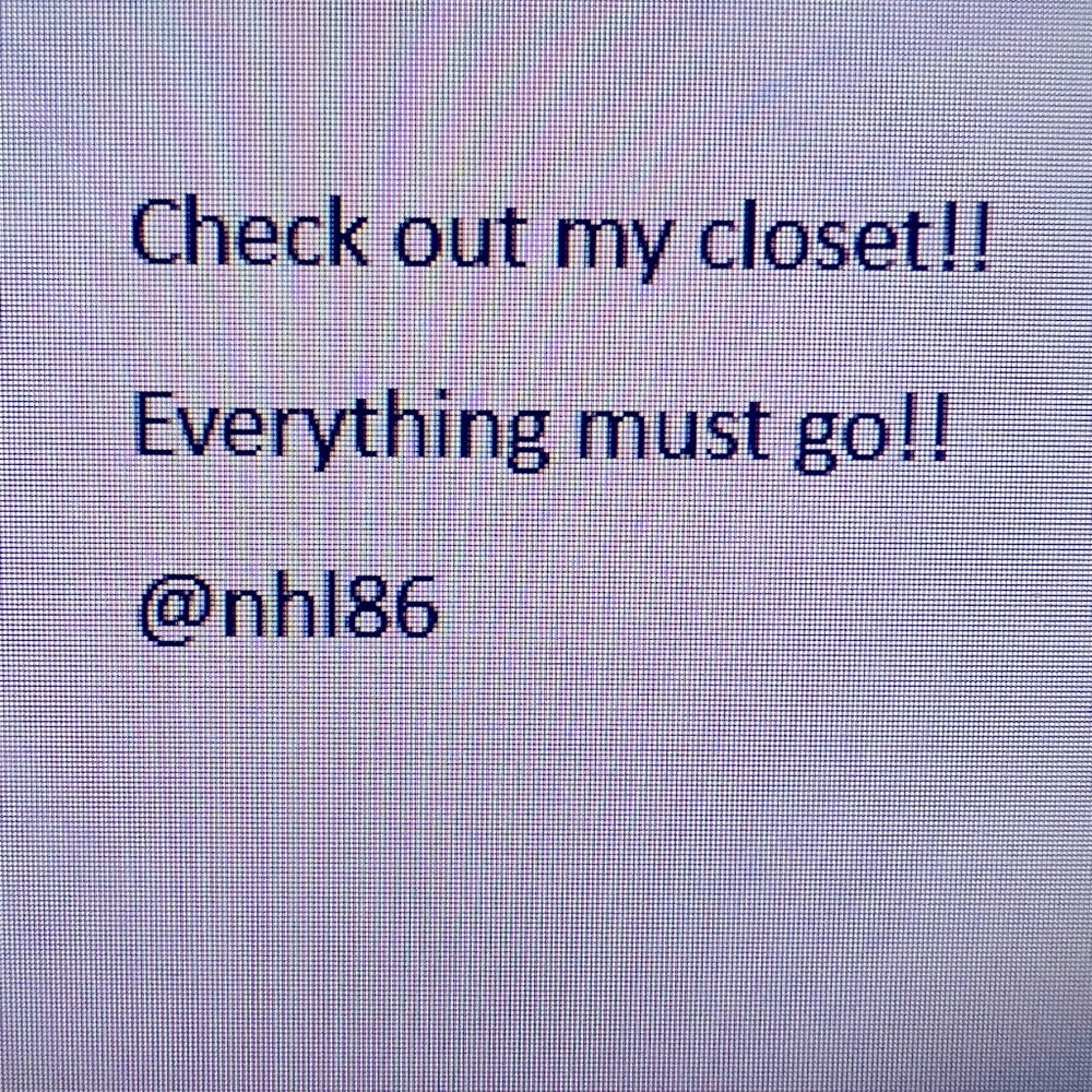 Make an offer. Everything must go